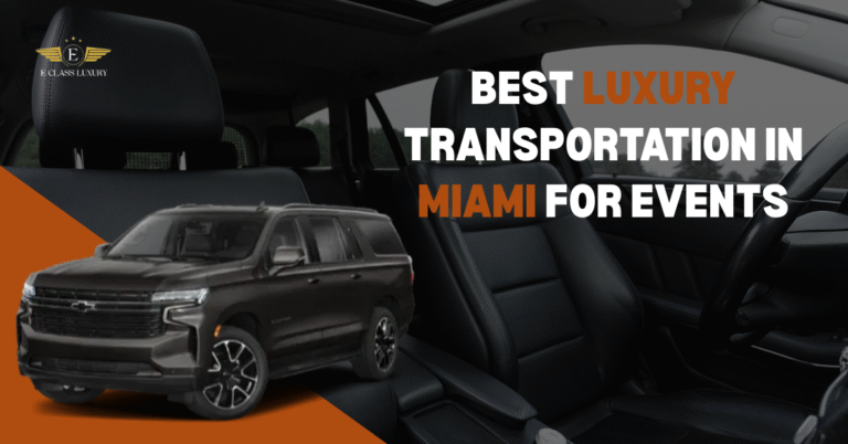 Luxury Transportation in Miami