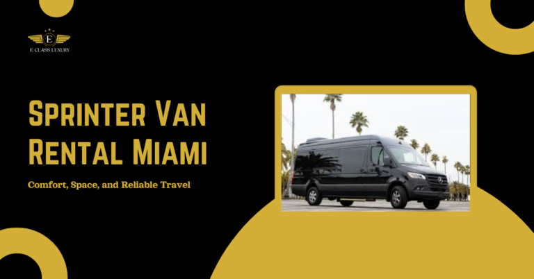 Sprinter Van Rental Miami