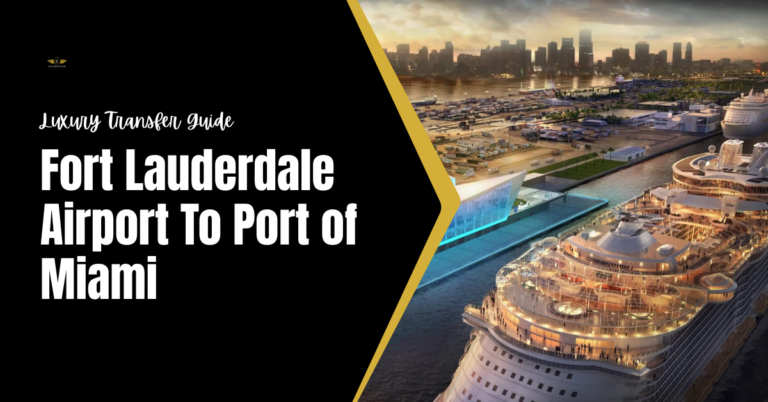 Fort Lauderdale Airport To Port of Miami