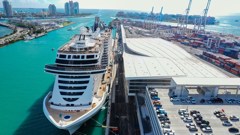 Comfortable Port of Miami transfer with professional chauffeur.