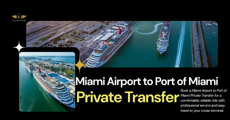 Miami Airport to Port of Miami Private Transfer